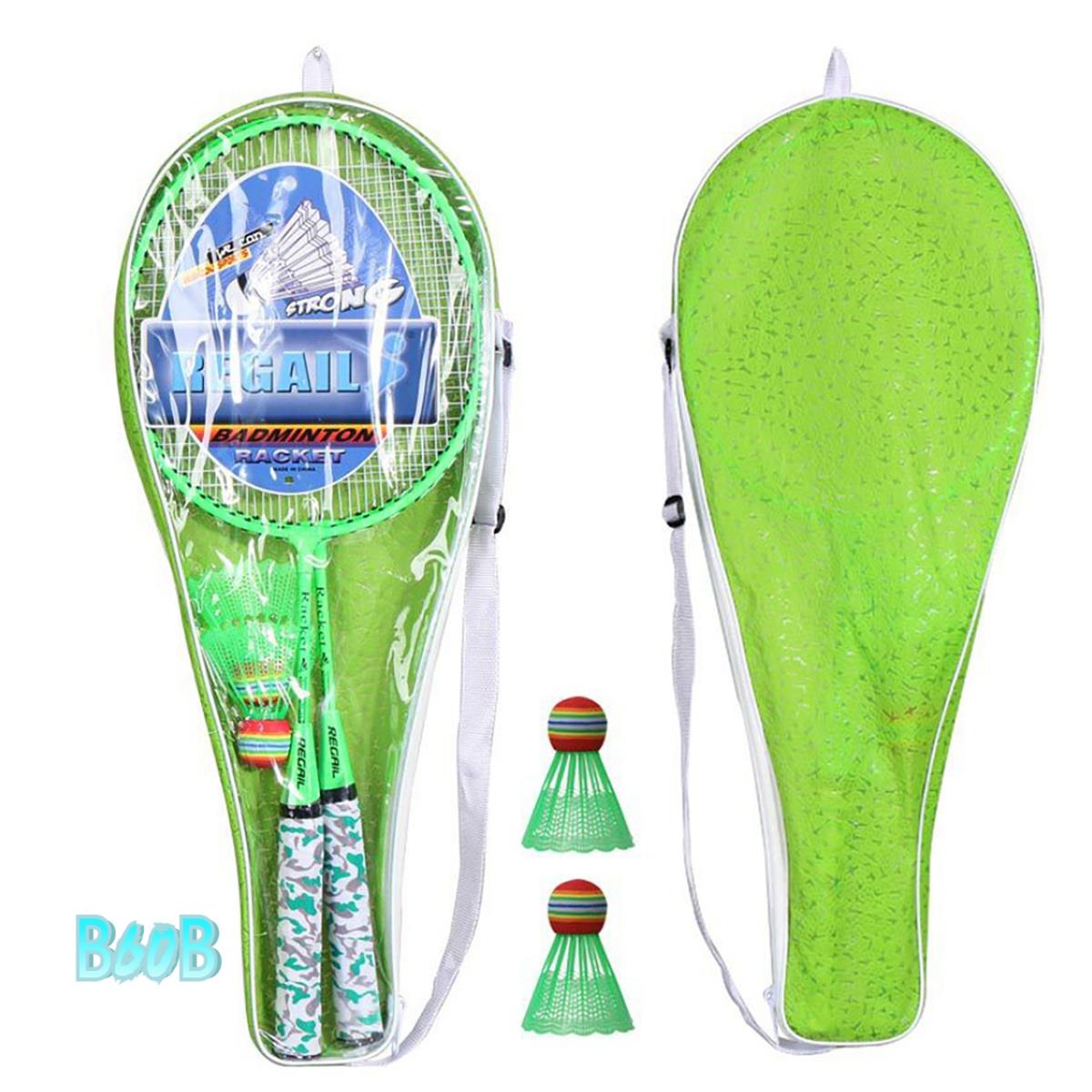 Indoor Sport And Outdoor Sports - Rakiety do badmintona dla dzieci, zestaw