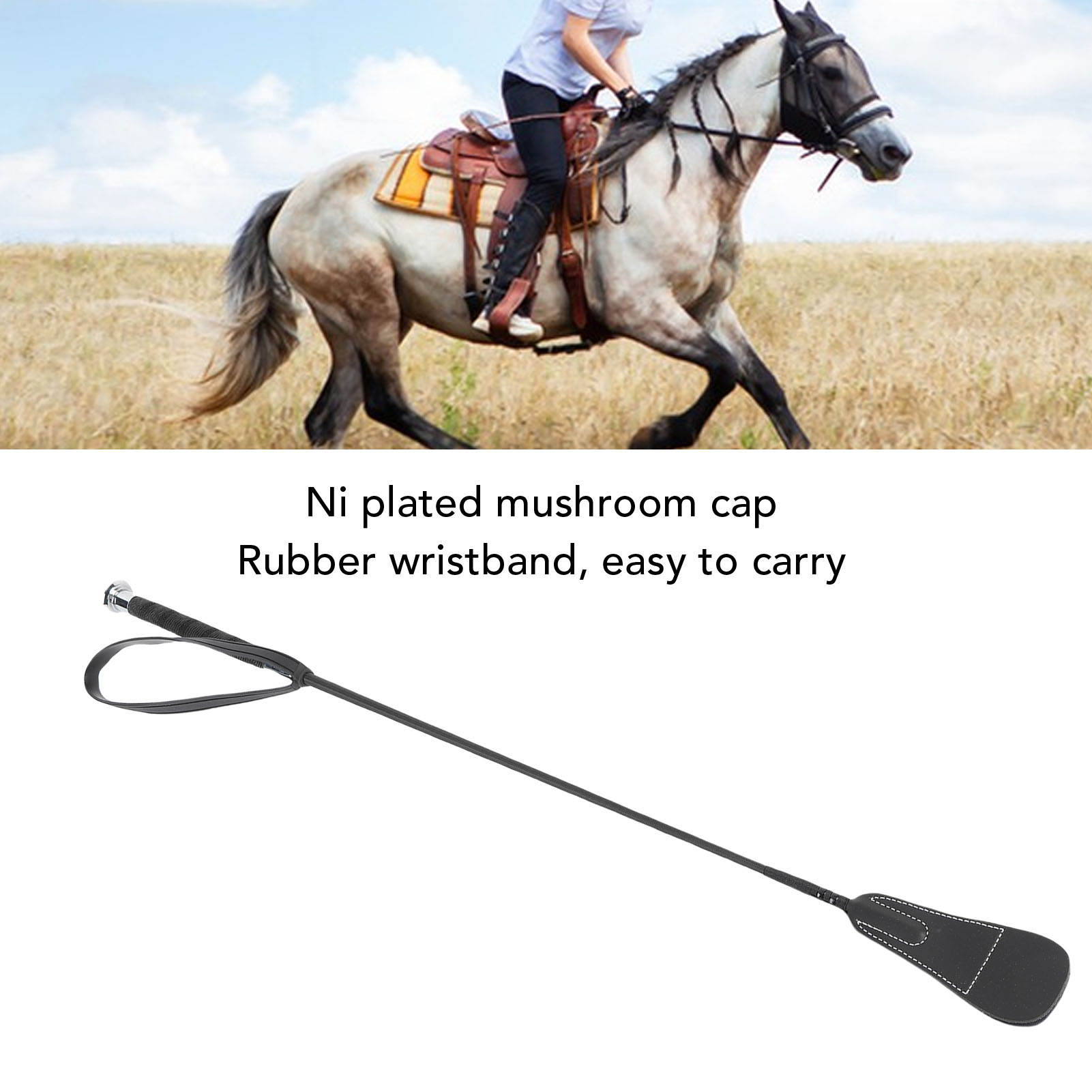 Riding Crop Dressage - Bicz do ćwiczeń konnych, bicz jeździecki,