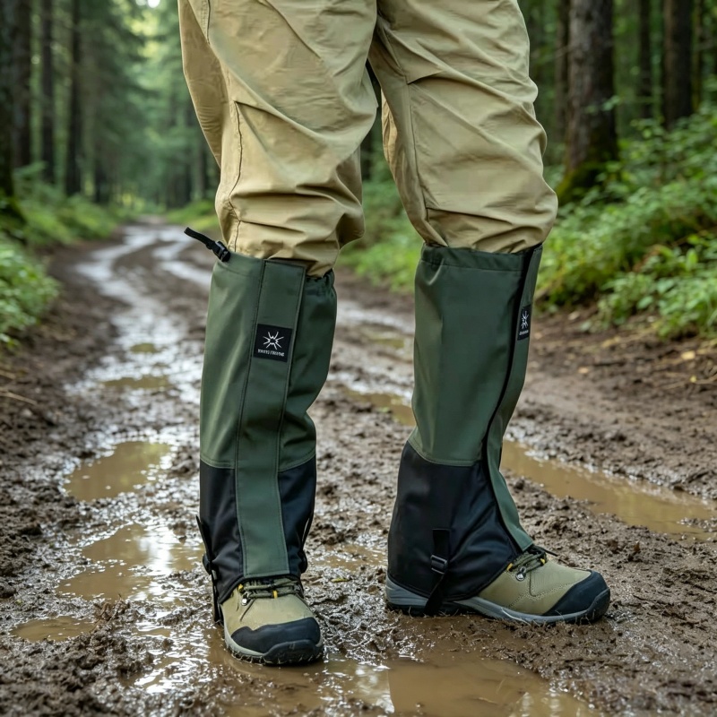 Outdoor Sport Leggings - Wodoodporne ochraniacze na nogi do wędrówek,
