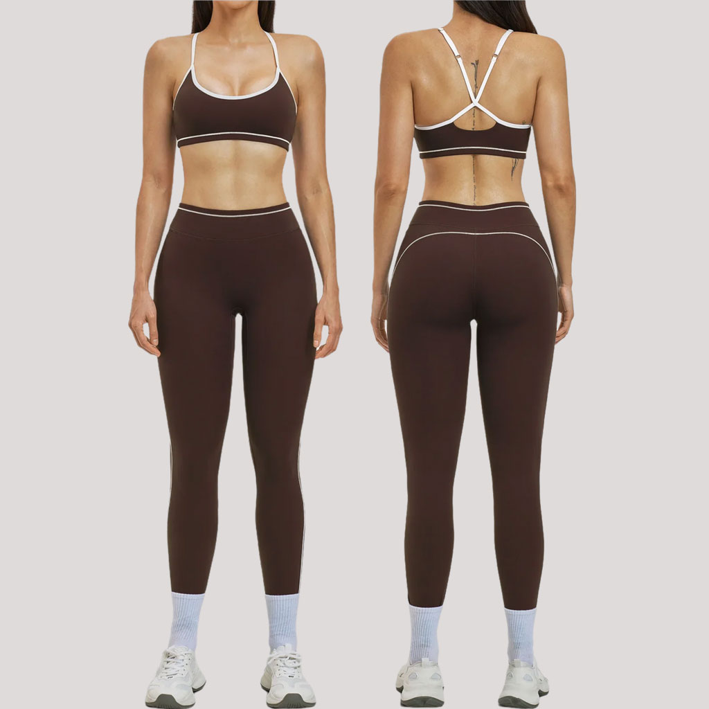 Outdoor Sport Outfit - Nowe komplety sportowe damskie z efektem