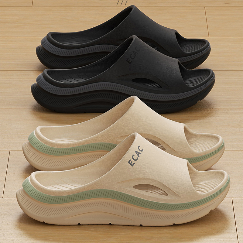 Indoor Sport And Outdoor Sports - Klapki domowe damskie platforma chmura letnie