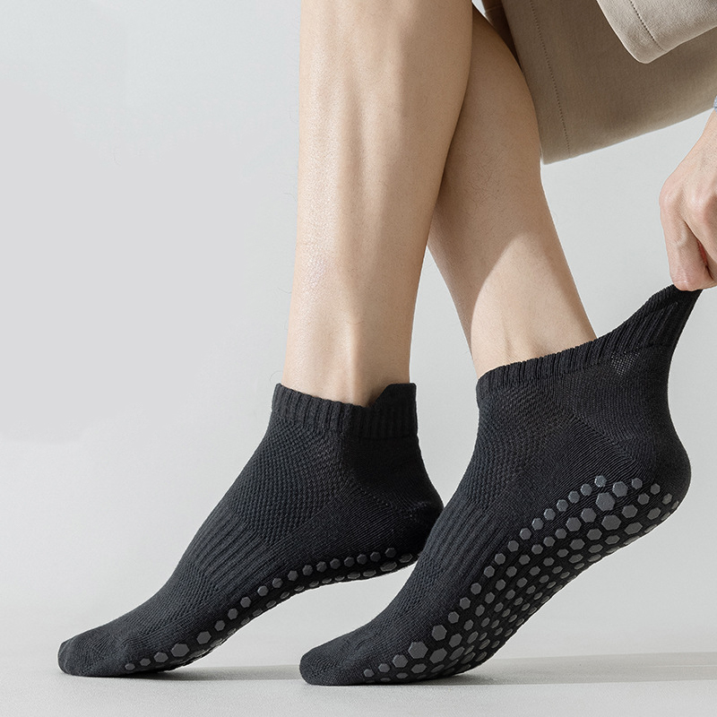 Trampoline Park Sock - 1 para/4 pary Czarne Białe Szare