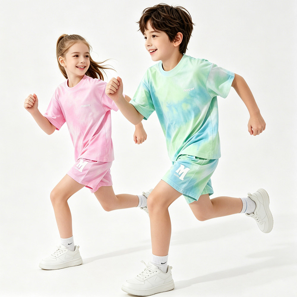 Outdoor Sport Outfit - Dziecięcy zestaw sportowy z bawełny dla