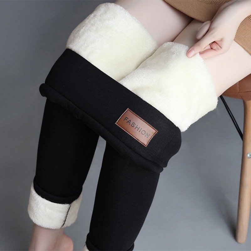 Outdoor Sport Leggings - Legginsy termiczne z podszewką z polaru