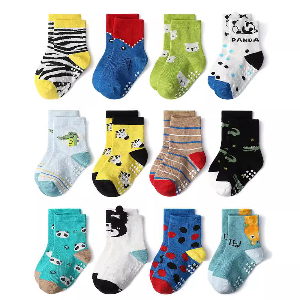 1/6/12 Par Zestawów Skarpetek  – Trampoline Park Sock recenzja i cena