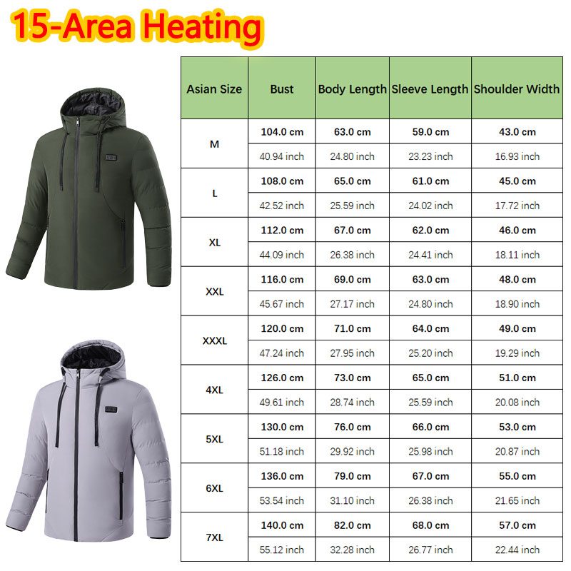Kurtka zimowa z podgrzewaniem, – Outdoor Sport Jacket recenzja i cena