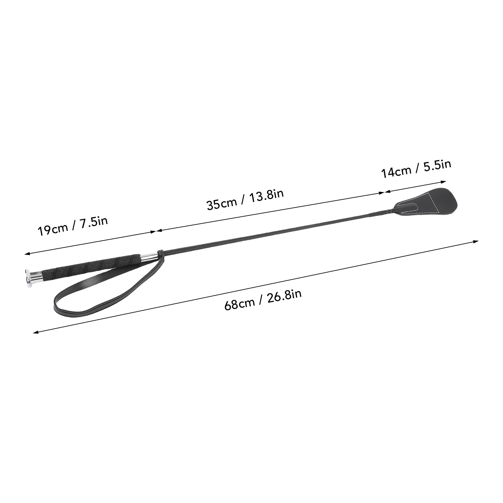 Bicz do ćwiczeń konnych, bicz  – Riding Crop Dressage recenzja i cena