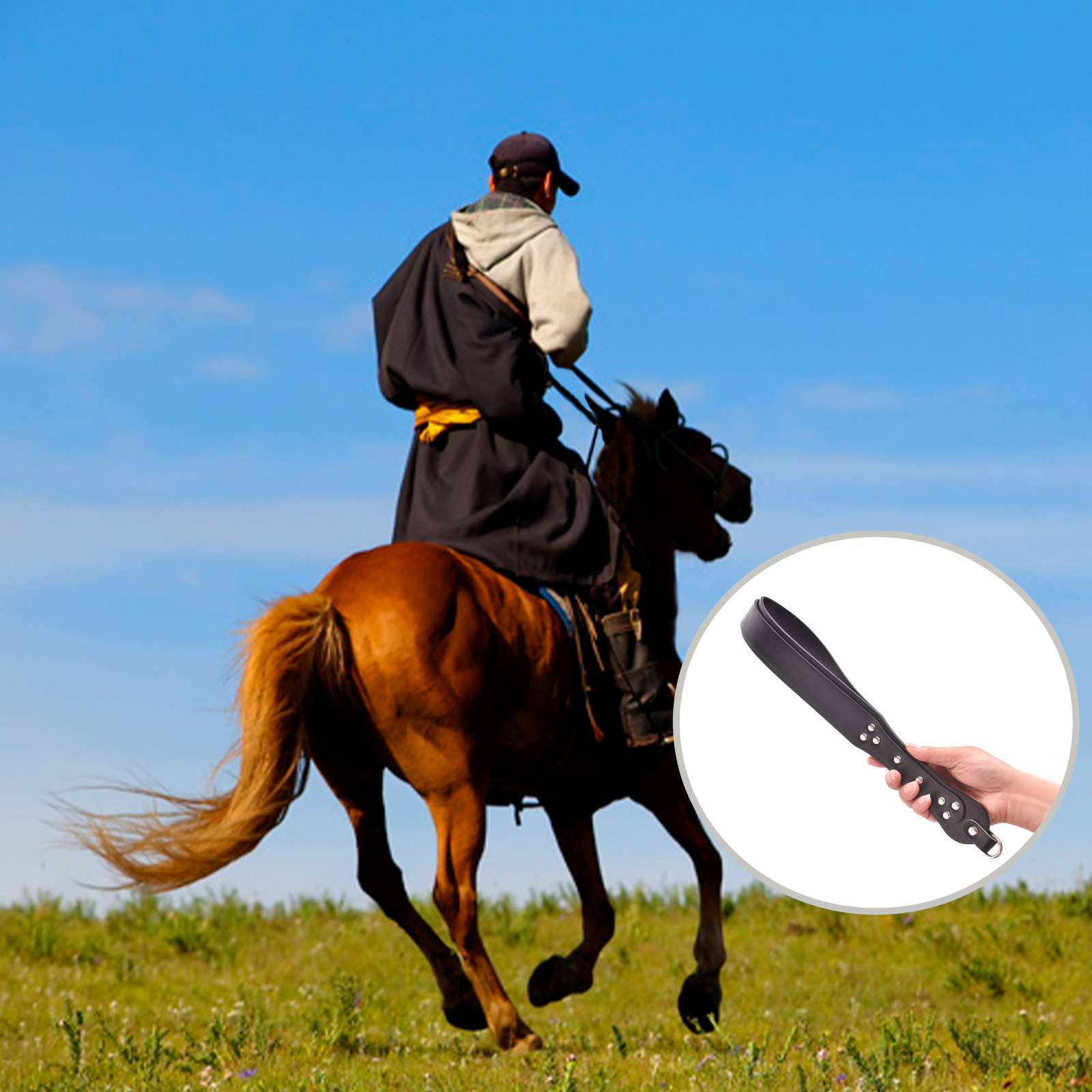 Bicz jeździecki treningowy ze  – Riding Crop Dressage recenzja i cena