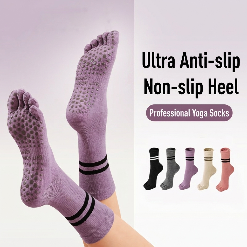 6 par skarpetek do pilatesu da – Trampoline Park Sock recenzja i cena